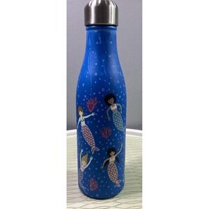 Studio Oh! 17oz. Insulated Stainless Steel Hot/Cold Water Bottle Mermaids NEW